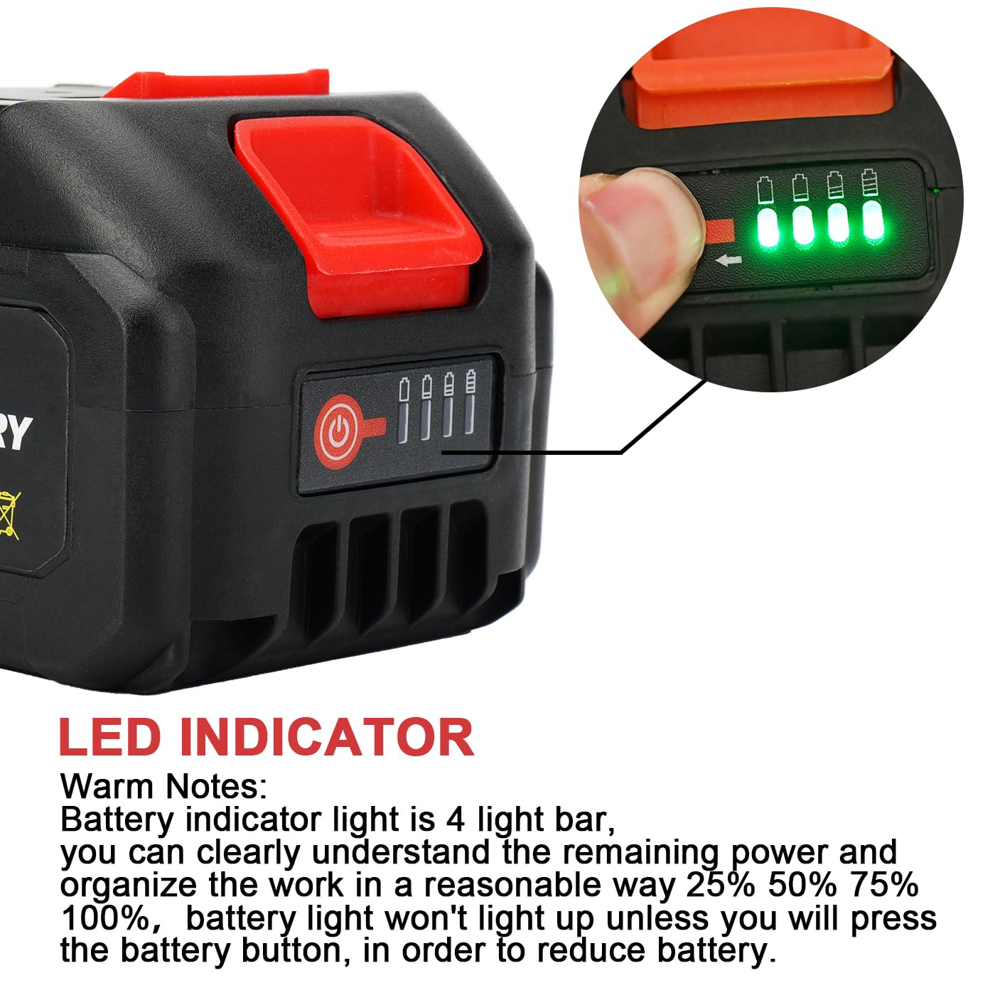 2x Seese Pro 21V Batterie Haute Capacité