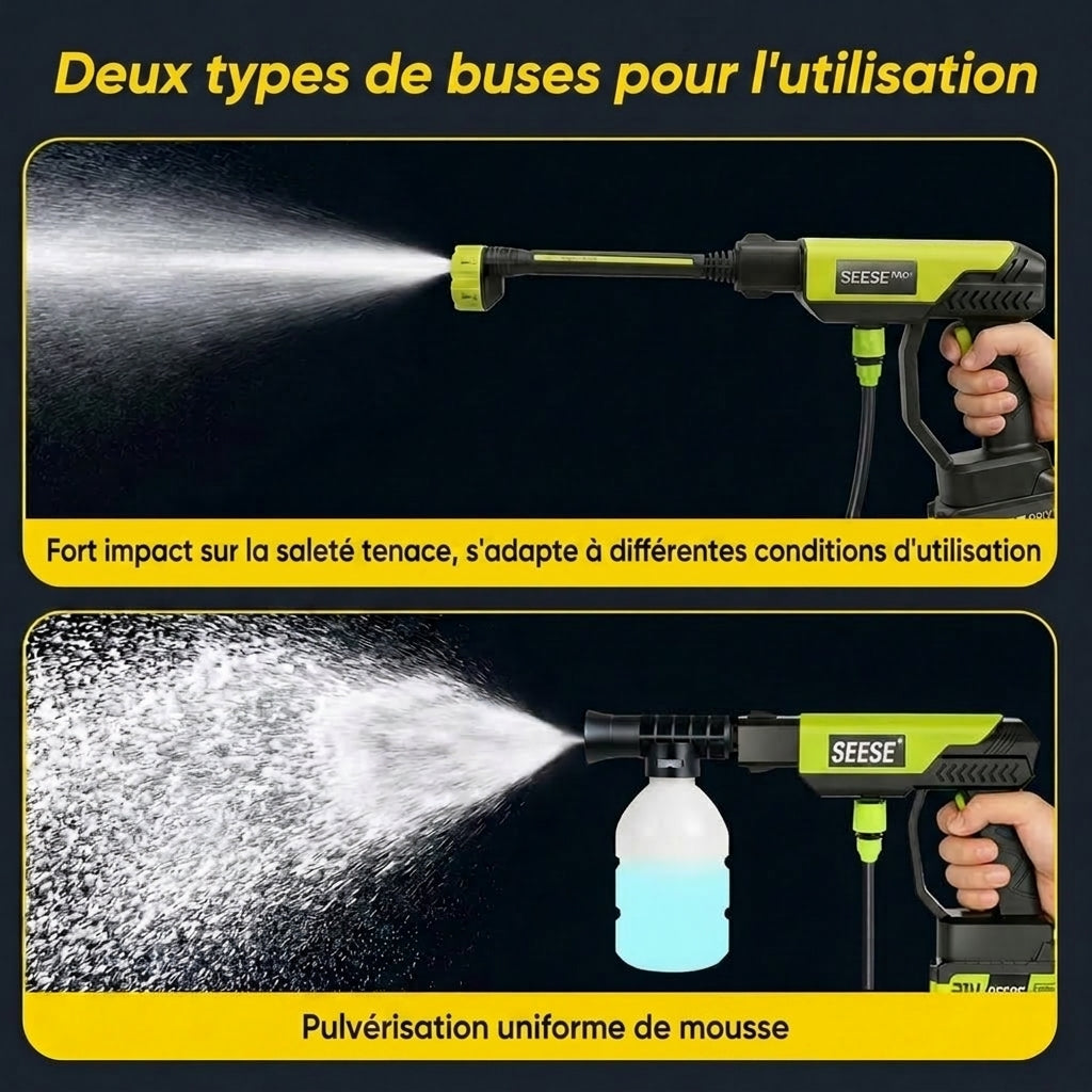Seese Pro™ - Nettoyeur Haute Pression Sans Fil